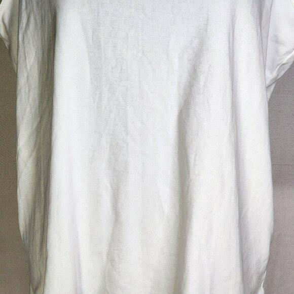 2pk CJ Banks White Cotton Satin Trim Sleeveless Camisole Tank Layering Top Sz 1X - Picture 7 of 16